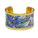 Van Gogh Iris Garden Corset Cuff- 1.5"