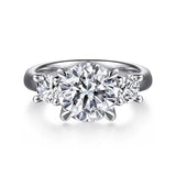 Aneta Three Stone Diamond Engagement Ring