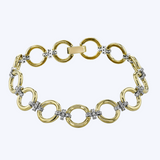 Octavia Circle Diamond Bracelet