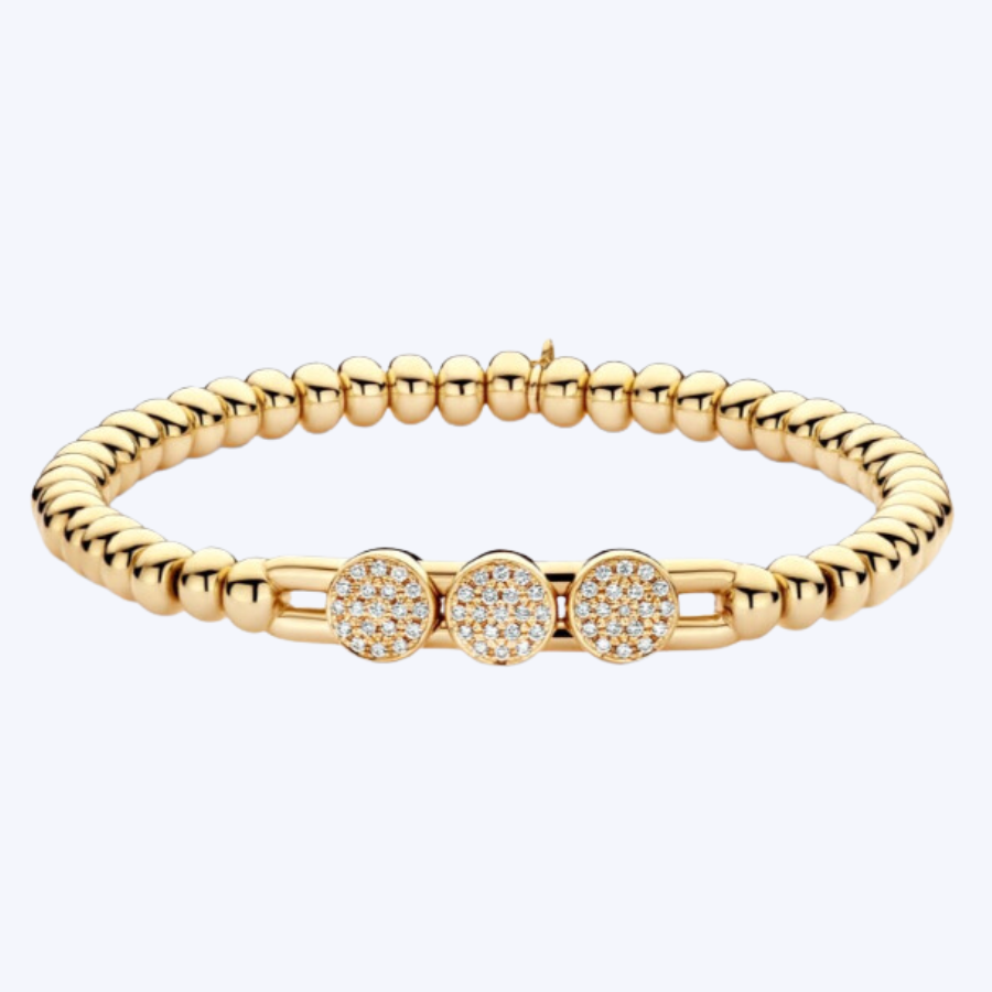 Lyndee Diamond Stretch Bracelet