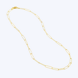 3.6mm Paper Clip Chain Necklace