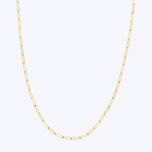 Load image into Gallery viewer, 2.6mm Paperclip Chain Necklace
