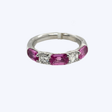 Evelyn Pink Sapphire & Diamond Ring