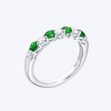 Lynn Emerald & Diamond Ring