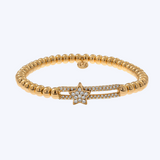 Cameron Diamond Star Stretch Bracelet