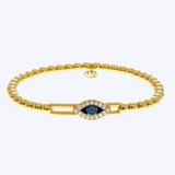 Erika Evil Eye Stretch Bracelet