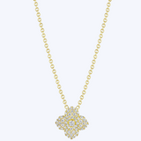 Petite Penny Diamond Flower Necklace