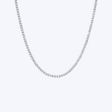 13.68 Labratory-Grown Diamond Tennis Necklace