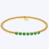 Torey Tsavorite Bar Stretch Bracelet