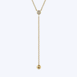 Gracie Diamond Lariat Necklace