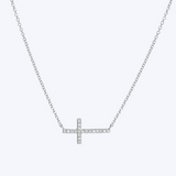 Amelia Diamond Cross Necklace