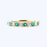 Kelsey Emerald & Diamond Ring