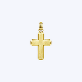 Kyle Brushed Cross Pendant