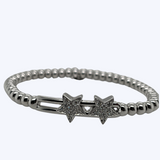 Ivanka Diamond Star Stretch Bracelet