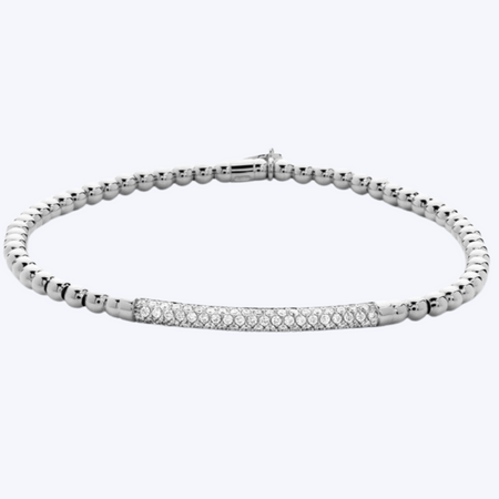 Tresore Diamond Stretch Bracelet