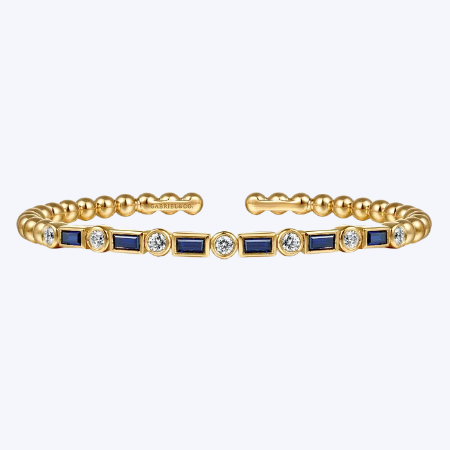 Margie Sapphire and Diamond Bujukan Bangle