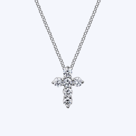 Fiona Diamond Cross Necklace