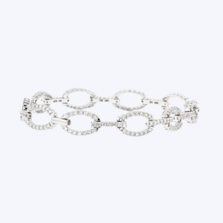 Drea Diamond Oval Link Bracelet