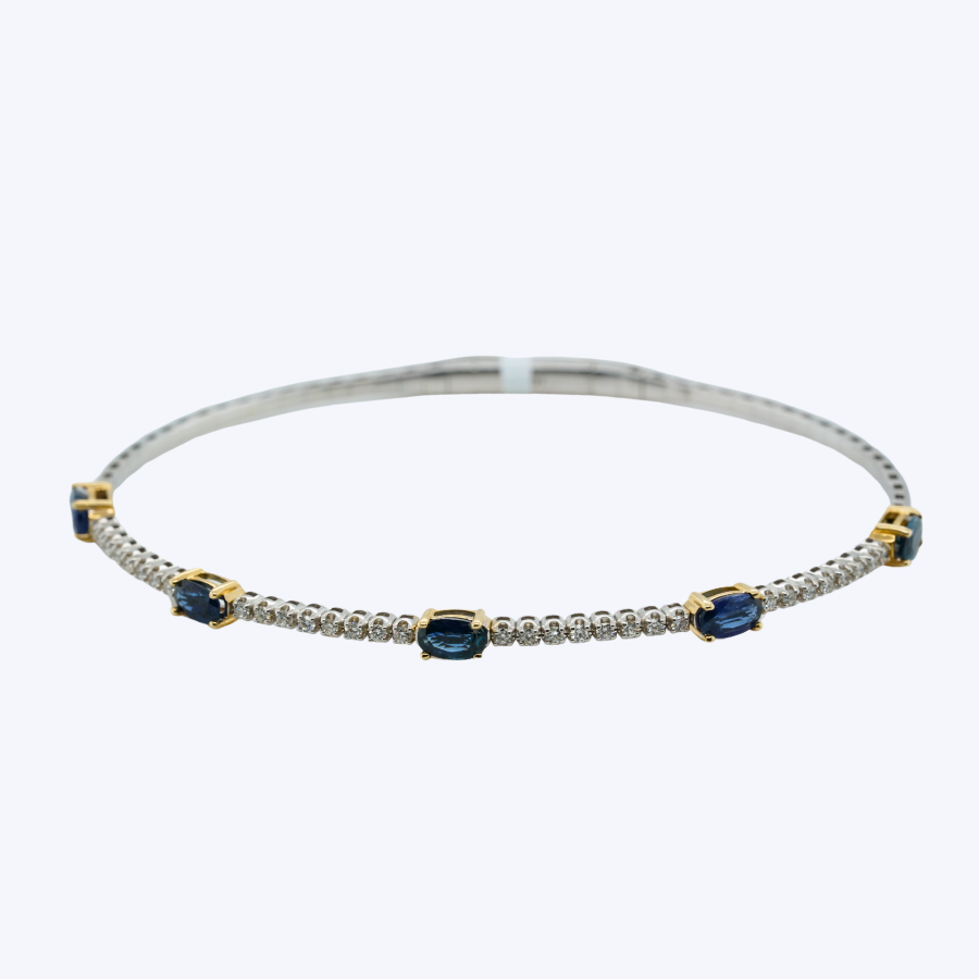 Hadley Sapphire Bangle