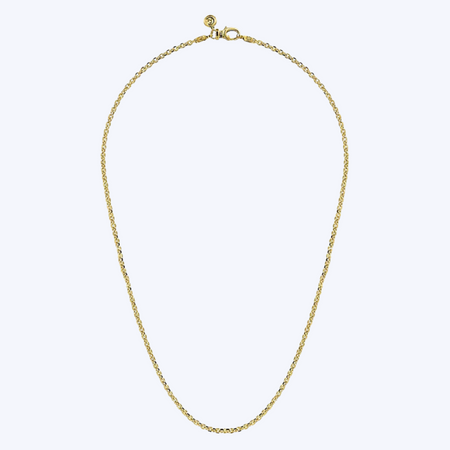 Samuel Hollow Link Men's Chain 22"