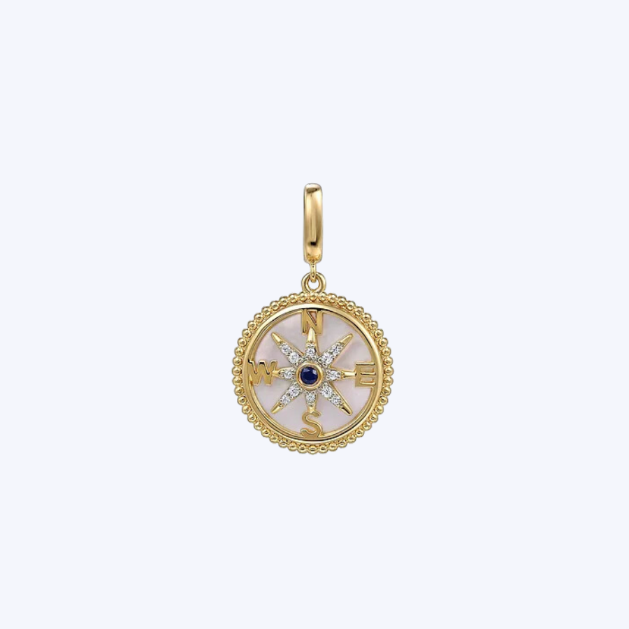 Billie Compass Pendant