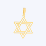 Interlocking Star of David Pendant