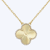 Dawn Clover Pendant Necklace