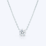 Margot Lab-Grown Single Diamond Pendant Necklace