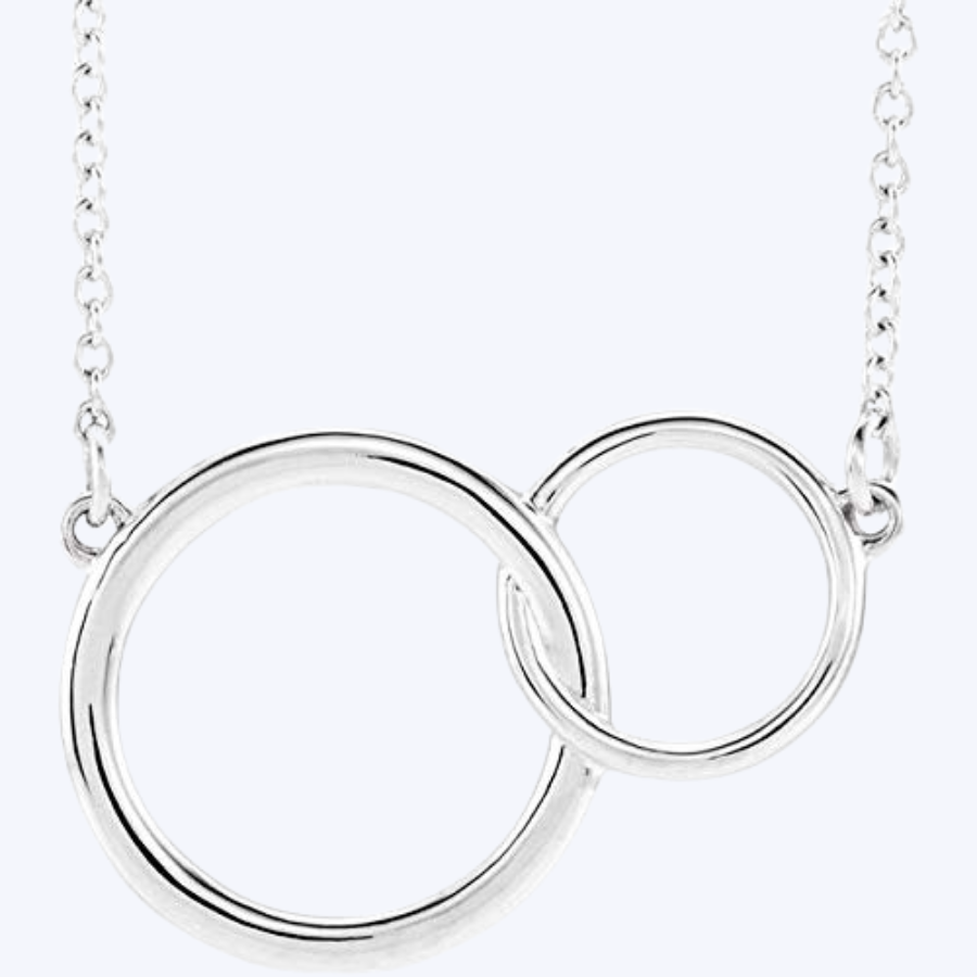 Interlocking Circles Necklace