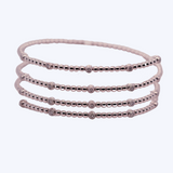 Diamond Ball Wrap Bracelet