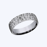 Tantalum Grey Stone-Etched Band