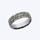 Grey Tantalum Crackle Band