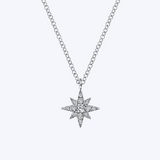 Nicole Diamond Starburst Necklace