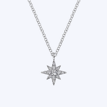 Load image into Gallery viewer, Nicole Diamond Starburst Necklace
