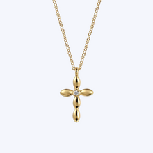 Load image into Gallery viewer, Christie Diamond Cross Necklace
