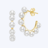 Amelia Pearl Hoops