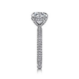 Alinna Round Diamond Engagement Ring