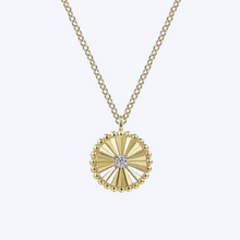 Load image into Gallery viewer, Diamond Cut Pendant Necklace
