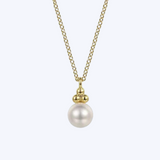 Pearl Drop Pendant Necklace