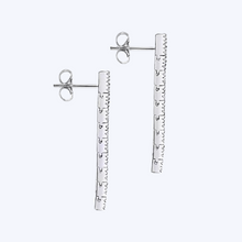 Load image into Gallery viewer, Diamond Double Drop Earrings
