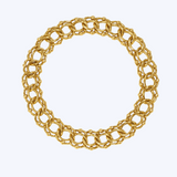 Woven Link Collar Necklace