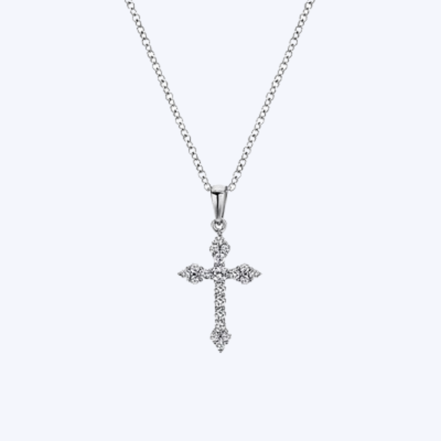 Ashley Diamond Cross Necklace