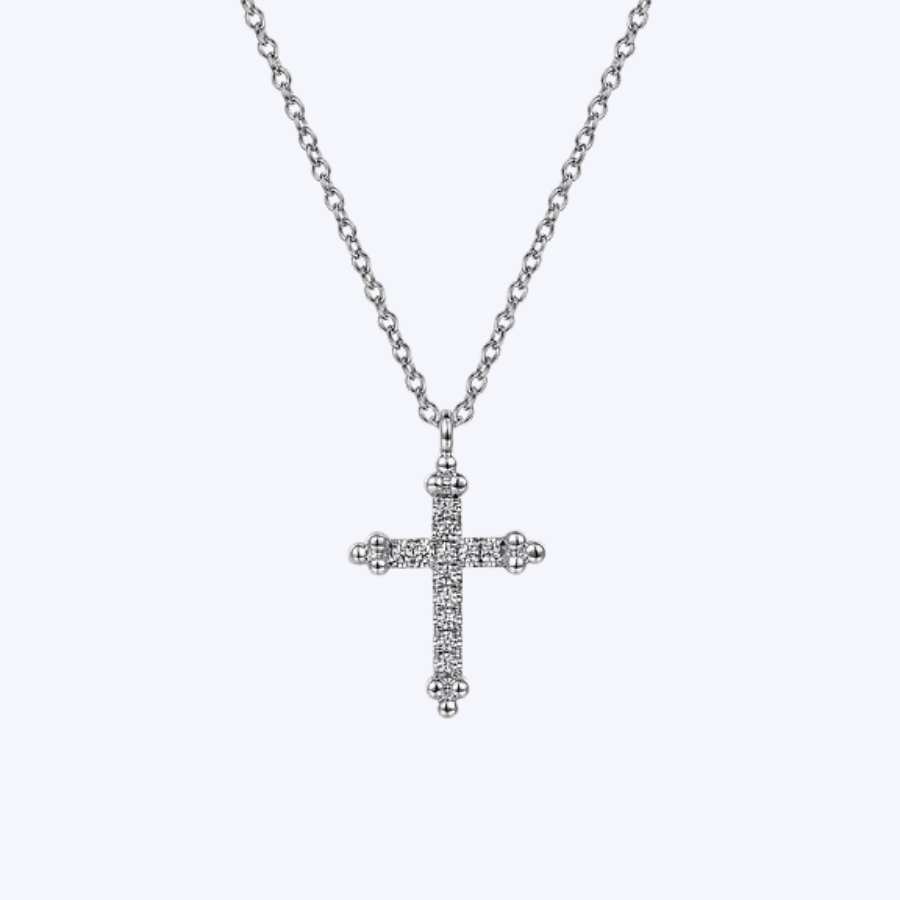 Angie Diamond Cross Necklace