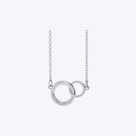 Interlocking Circles Necklace