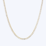 11.94 Carat Diamond Tennis Necklace