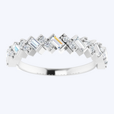 Stacked Bar Diamond Band