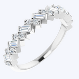 Stacked Bar Diamond Band