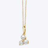 3-Pearl Drop Pendant