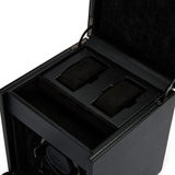 Black British Racing Single Watch Winder w/ Storage