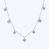 Diamond Quatrefoil Necklace